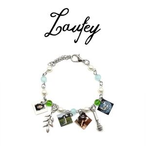 Laufey Mini Album/EP Cover Charm Bracelet | Concert Outfit Accessories